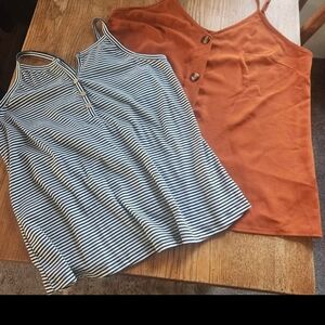 Striped and Solid Women's Tank Tops